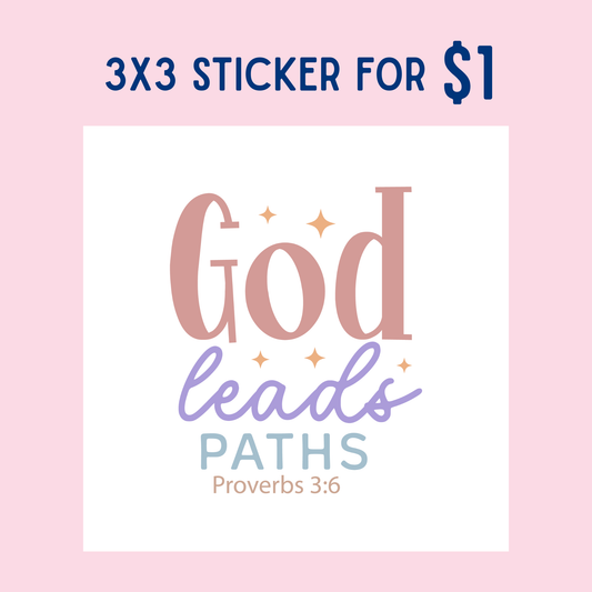 Bible Verse Sticker by The Saltwater Press