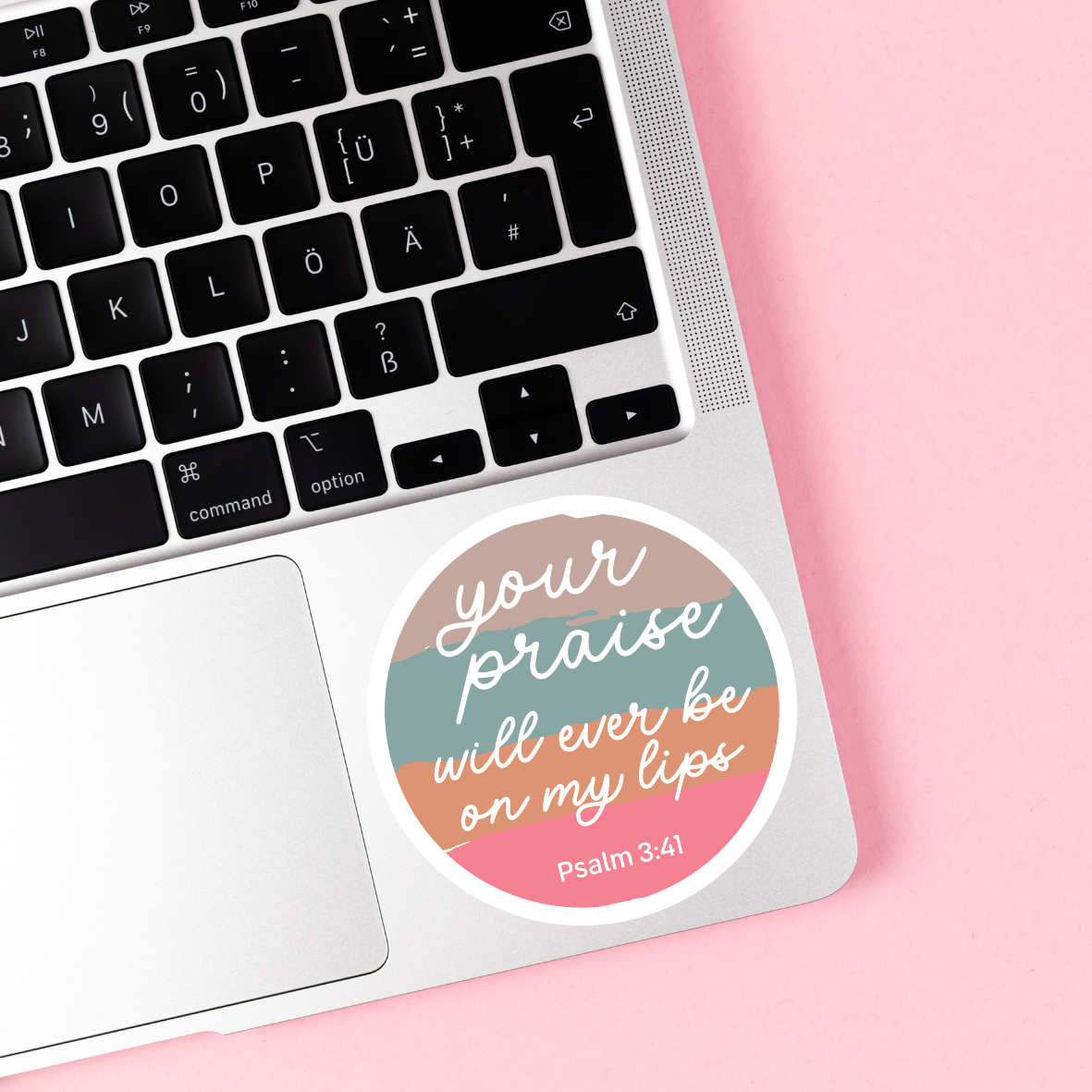 Bible Verse Sticker by The Saltwater Press