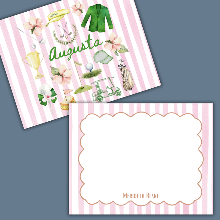 Augusta Golf Notecards by The Saltwater Press