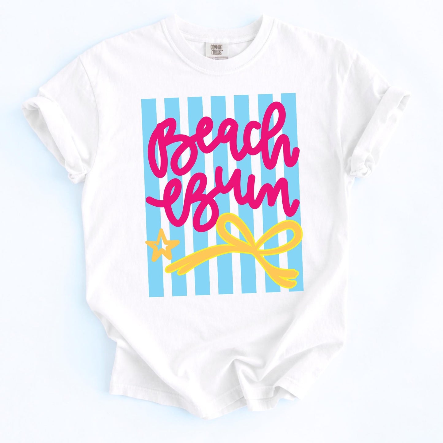 Beach Vacation Shirt Women – White Graphic Tee Summer Resort Casual by The Saltwater Press